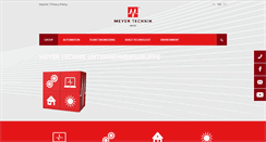 Desktop Screenshot of meyergruppe.de